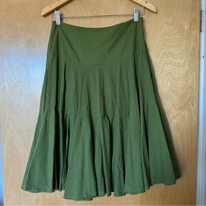 ANTHROPOLOGIE swing skirt
